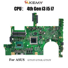 G751JL Laptop Motherboard For ASUS G751JY G751JT Mainboard W/ i3 i5 i7 CPU picture