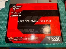 ASRock AB350 Gaming K4 Motherboard  AM4 DDR4 M.2 ATX picture