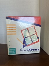 1990s Vintage QuarkXpress Computer Software Version 3.32 Windows Sealed NOS picture