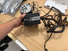Corsair VS650 650W ATX Non-Modular PSU 24-Pin PCIe SATA Black picture