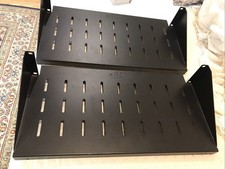 NavePoint 2U Mount Rack Shelves for 19-inch Racks, Vented  10