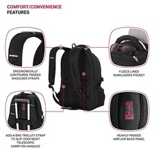 SWISSGEAR 2769 SCANSMART LAPTOP BACKPACK, FITS MOST 16 INCH LAPTOPS, TSA - picture