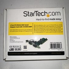StarTech.Com 2 Port PCI RS422/485 Serial Adapter Card pci2s4851050 picture