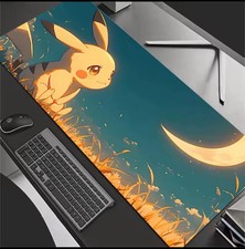 P-Pokemon Pikachu Mousepad Large Gaming Mouse Pad picture