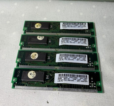Lot of 4 Vintage IBM 8MB 72-Pin SIMM Memory Modules FRU 92G7245 picture