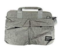 (RC) Kingslong Gray Laptop Shoulder Bag Sleeve Case Padded w/ Strap 13-15in picture