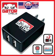 Home Wall Charger Plug Power Adapter 2 USB Port 10W Phone Fast Charge US Outlet picture