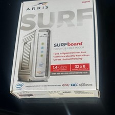 Arris SURFboard SB6190 DOCSIS 3.0 Cable Modem 1.4 Gbps White SB6190-RB picture