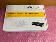 StarTech.com 7 Port Self Powered USB 3.1 Gen 1 Type-C Hub + Power Plug HB30C5A2C picture