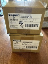 Lot Of 36 Legrand TracJack 2-Port Faceplate Wall Plates White 40300548-88 NEW picture