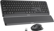PHILIPS SPT6607 Bluetooth Keyboard and Mouse Combo Wireless Keyboard picture