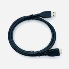 USB Cable Cord for WD WESTERN DIGITAL MY PASSPORT ULTRA WDBMWV0020BBK NECS 3' picture