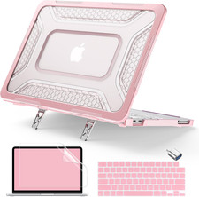 Batianda Hexarmor Case for Macbook Neo 13 Inch 2026 Model A3404, Pink picture