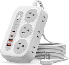 ORICO Surge Protector Power Strip PD20W Multiple Outlets Extension Cord 6 AC picture
