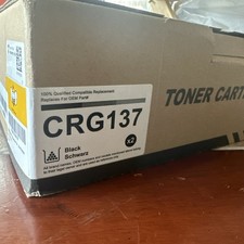 Laser CRG137 Black Toner Cartridge 2pack picture