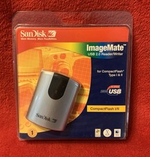 SanDisk Imagemate USB 2.0 Reader/Writer CompactFlash Type I & II Brand New picture