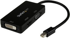 StarTech.com 3 in 1 Mini DisplayPort Adapter - 1080p - Mini DP/Thunderbolt to HD picture