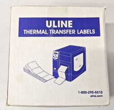 Fanfold Industrial Thermal Transfer Labels 2800 Count 4 x 8