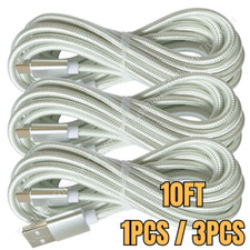 1/3Pack Fast Charger USB Cable Braided Cord For iPhone 6 7 8 11 12 13 14 Pro Max picture