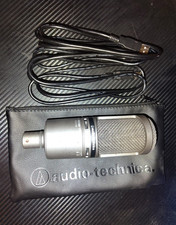 Audio-Technica AT2020 Cardioid Condenser USB Microphone Silver. picture