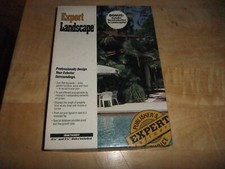 VTG 1991 EXPERT LANDSCAPE PC COMPUTER SOFTWARE GAME IBM 3.5