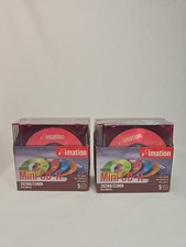 Imation Neon Mini CD-R 5 Pack (202MB/23Min) fit 8cm/80mm CD trays RipGO  picture
