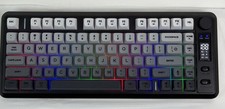 Freewolf WFS-M75-001 Gray Wireless Gaming Keyboard Bluetooth WiFi picture