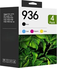 4Pack for hp 936 ink cartridges combo pack for OfficeJet Pro 9110b picture