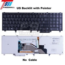 Genuine US Backlit Keyboard for Dell Latitude E6520 E6530 E6540 E5520 E5530 US picture