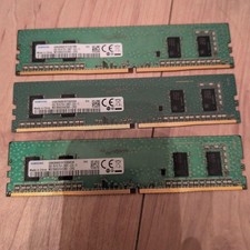Samsung 4GB DDR4 2400T Memory Kit 3-Piece PC4-2400T, used picture
