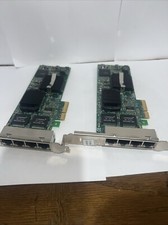 Qty 2 Dell PRO/1000 VT Quad-Port Gigabit PCIe Ethernet Adapter Dell P/N: 0H092P picture