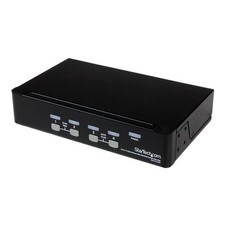 StarTech 4 Port 1U Rackmount USB KVM Switch with OSD - Rack-mountable picture
