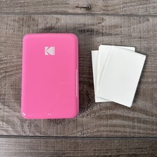 Kodak Step Printer, Pink,Instant Wireless Printer, Zink, Great Cond 5 Sheets picture