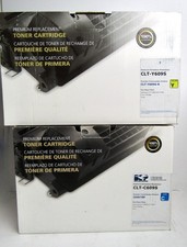 2-Pack Compatible Toner Print Cartridge Samsung CLT-609S CYAN + YELLOW NO RETURN picture