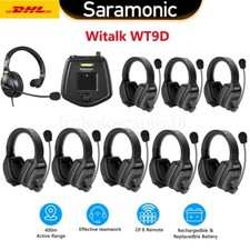 Saramonic Witalk WT9D Full Duplex Wireless Intercom Microphone for Film Stage  picture