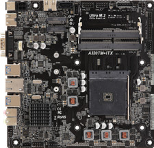 100% Tested FOR Asrock A320TM-ITX AMD Ryzen Thin ultra-thin Mini Motherboard picture
