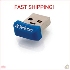 Verbatim 16GB Store 'n' Stay Nano USB 3.2 Gen 1 Flash Drive Snag-Free Low Profil picture