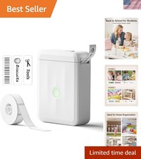 D110 Upgrade Mini Label Maker, Bluetooth Thermal Printer for Daily | Portable... picture