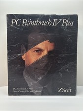 PC Paintbrush IV Plus - Vintage Software - CIB picture