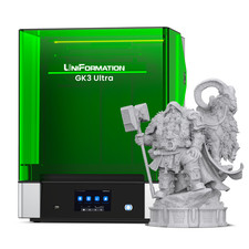UniFormation GK3 Ultra 16K Large Resin 3D Printer, Build Volume 11.8x6.3x11.8in picture