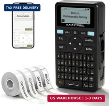 SUPVAN E11 Keyboard & Bluetooth Label Maker Machine with 4 Tapes picture