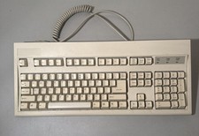 Vintage Key Tronic E03601QUS201-C Beige Serial Port Keyboard Vintage picture