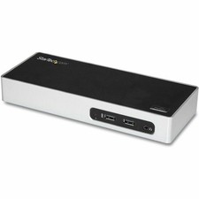 StarTech USB 3.0 Docking Station - Dual Monitor Laptop Dock with HDMI & DVI/VGA picture