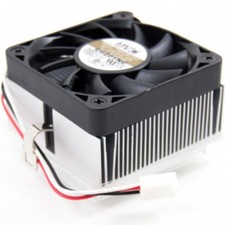 AVC Socket A Intel Socket 370 Aluminum Heat Sink With 60mm Fan F6010B12HS picture