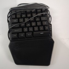 USB Bugha Exclusive RGB LED Color Changing One Handed Ergonomic Gaming Keyboard picture