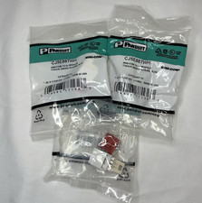 Lot of 3 New Panduit CJ5E88TWH Mini-Com Module Cat TX- 5e RJ45 picture