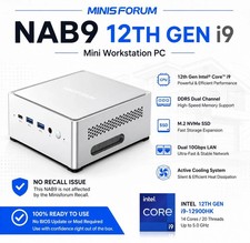 MINISFORUM Venus NAB9 Mini PC, 0GB RAM 0 SSD, Intel Core i9-12900HK Open Box picture