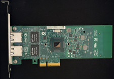 Intel E1G42ETBLK 82576EB Dual Port 1GbE RJ45 PCIe x4 Server NIC Full Height picture