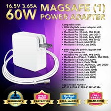 NEW 60w AC Adapter Power Supply For Apple MacBook Pro 13