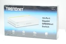 Trend Net 16-Port Gigabit Green Net Switch  Model TEG-S16D ETHERNET PORT picture